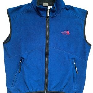 The North Face Blue Fleece Vest